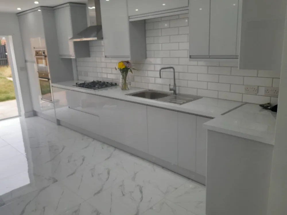 Completed Campbell and Sons kitchen
